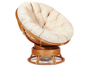 Кресло-качалка Papasan w 23/01 B с подушкой Cognac, ткань Старт в Соликамске - solikamsk.магазин96.com | фото