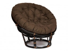 Кресло Papasan 23/01 W с подушкой Antique brown, ткань Коричневый в Соликамске - solikamsk.магазин96.com | фото