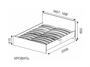 Кровать 1600х2000 ортопедическое основание в Соликамске - solikamsk.магазин96.com | фото