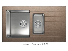 Мойка комбинированная Tolero twist TTS-890 Темно-бежевый 823 в Соликамске - solikamsk.магазин96.com | фото