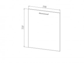 П 60 Комплект для посудомоечной машины 600 мм (цоколь + фасад) ЛДСП в Соликамске - solikamsk.магазин96.com | фото